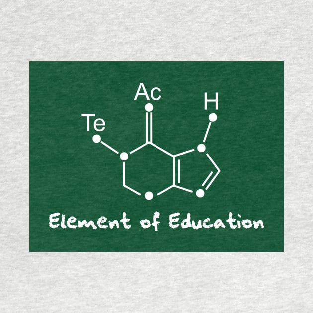 chemical formula of teach by Typography Dose